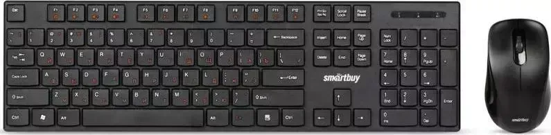 Клавиатура и мышь SMARTBUY ONE SBC-240385AG-K черный Комплект мыши и клавиатуры
