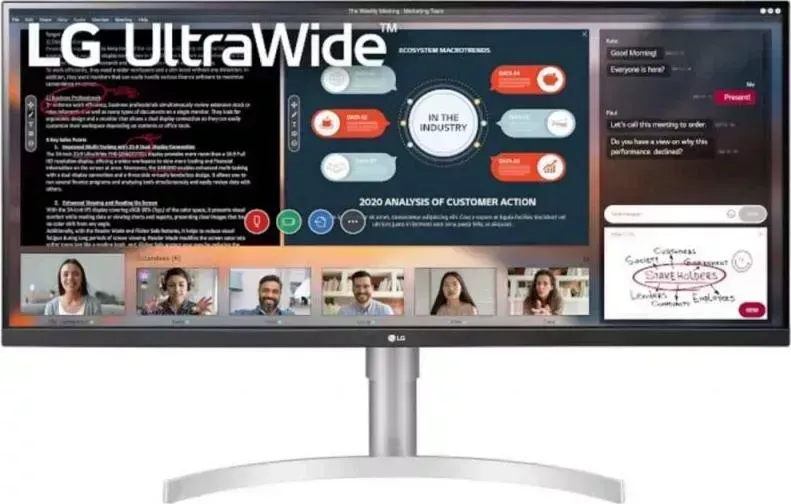 Монитор LG 34WN650-W