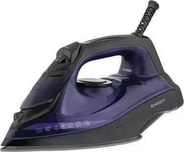 Утюг SCARLETT SC-SI30K57 черный/фиолетовый