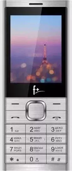 Телефон    F+ B240 Silver