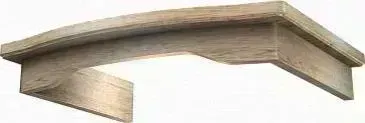 Аксессуар для вытяжки KRONA багет верхний GRETTA 900 (неокраш.) Дополнительный аксессуар