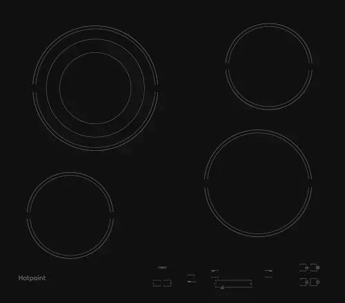 Панель варочная электрическая  Hotpoint-Ariston HR 607 B