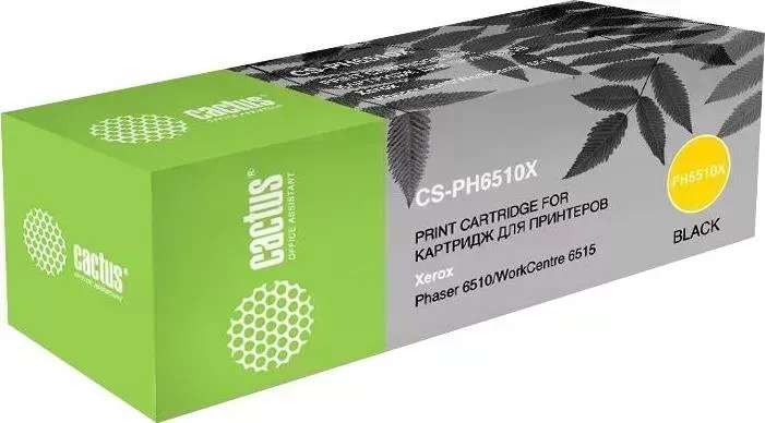 Расходный материал для печати CACTUS CS-PH6510BK