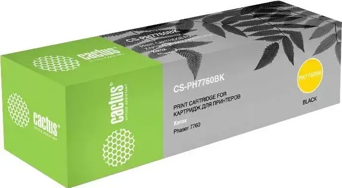 Расходный материал для печати CACTUS CS-PH7760BK