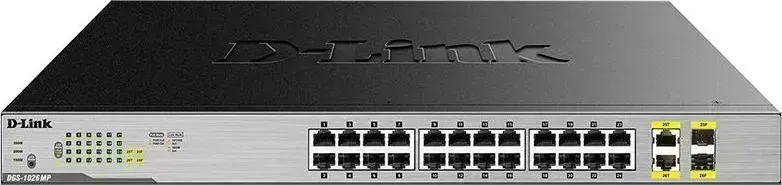 Коммутатор D-LINK DGS-1026MP/A1A