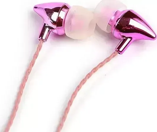 Наушники  Qumann QSE-02 розовый (40023)