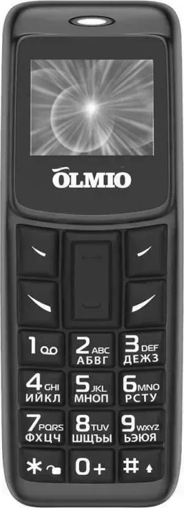 Мобильный телефон  Olmio A02 черный