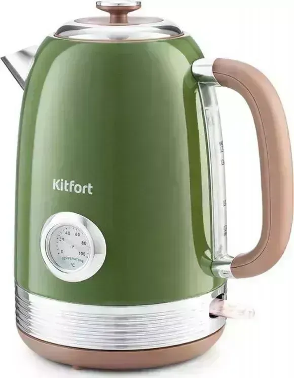Чайник электрический KITFORT KT-6110 зеленый