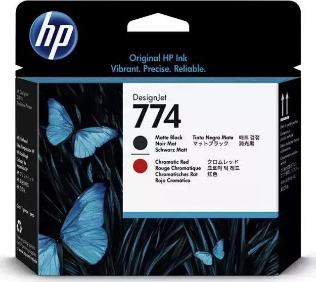 Расходный материал для печати HP P2V97A (774) черный/красный