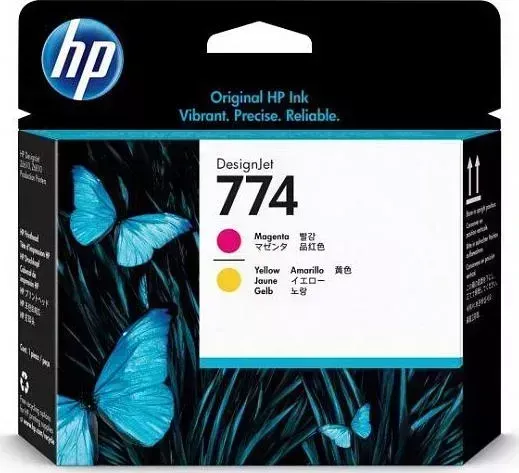 Расходный материал для печати HP P2V99A (774) пурпурный/желтый