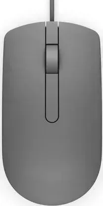 Мышь компьютерная DELL MS116 серый (570-aait)