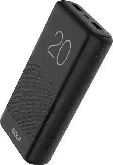 Внешний аккумулятор  Golf G81 Black 20000 Mah