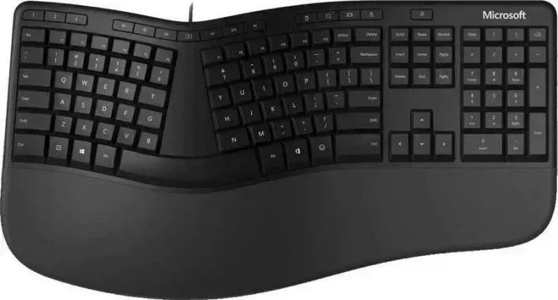Клавиатура MICROSOFT Ergonomic for Business черный (LXN-00011)