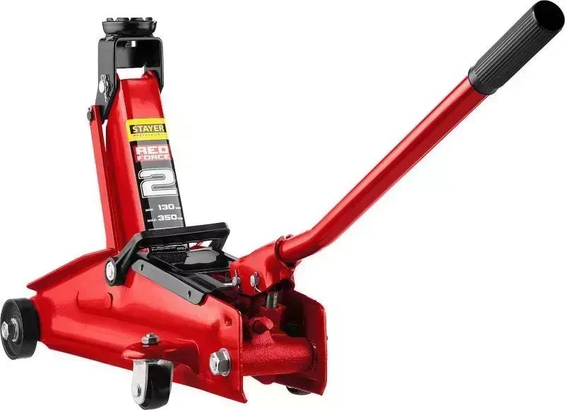 Домкрат STAYER 43153-2-K RED FORCE (кейс)