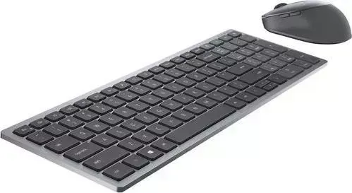 Комплект DELL KM7120W серебристый/серый