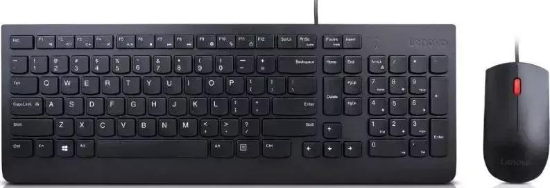 Комплект LENOVO Wired Combo Essential черный/черный (4X30L79912)