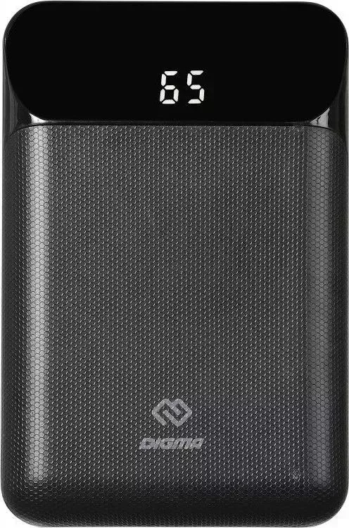 Внешний аккумулятор DIGMA DG-10000-SML-B черный