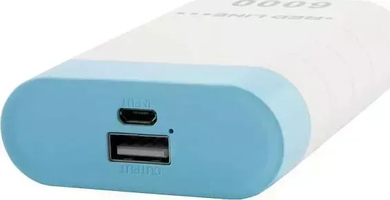 Внешний аккумулятор  Redline S7000 6000mAh белый