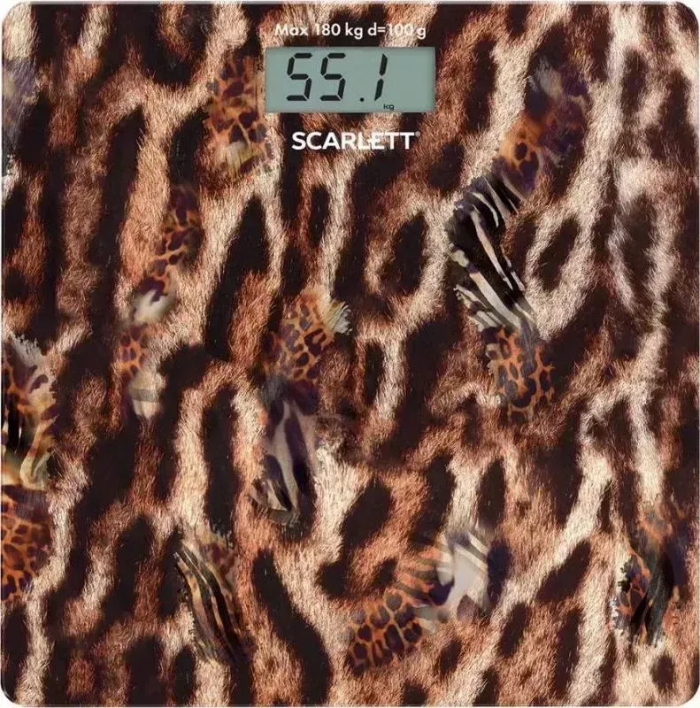 Весы напольные SCARLETT SC-BS33E010 рисунок