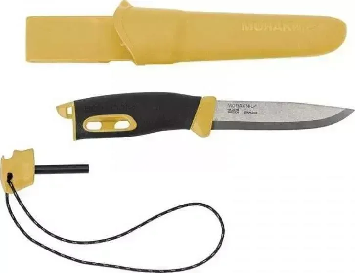 Нож  Morakniv Companion Spark черный/желтый (13573)