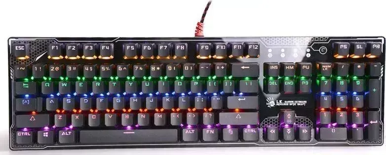 Клавиатура A4TECH Bloody B810R черный