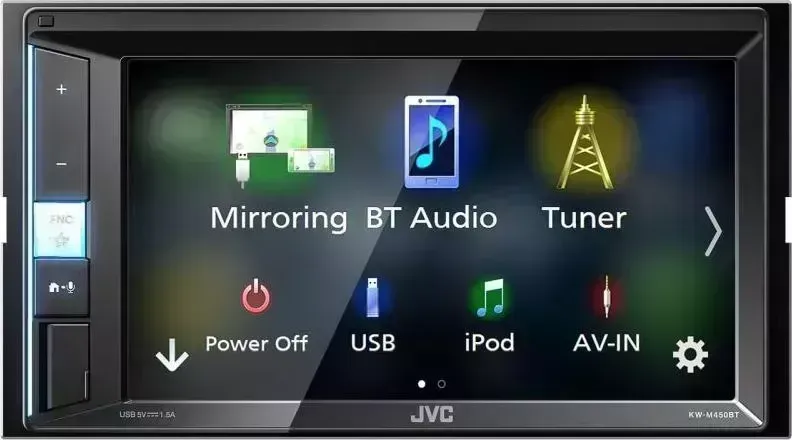 Автомагнитола JVC KW-M450BT