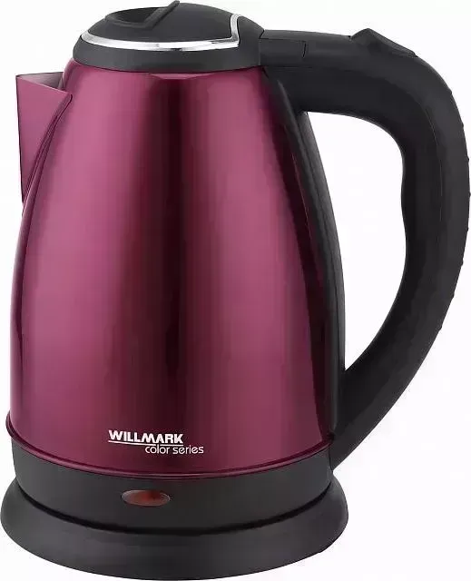 Чайник электрический  Willmark WEK-1808SS вишневый