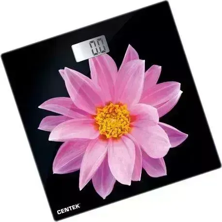 Весы напольные CENTEK CT-2416 PINK FLOWER
