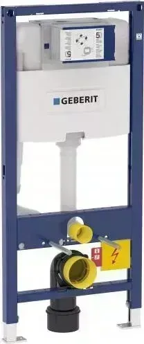 Комплект унитаза с инсталляцией Geberit 111.060.00.1 Duofix Omega для подвесного