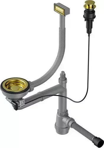 Сифон для кухонной мойки OMOIKIRI WK-1-LG-A 4956469