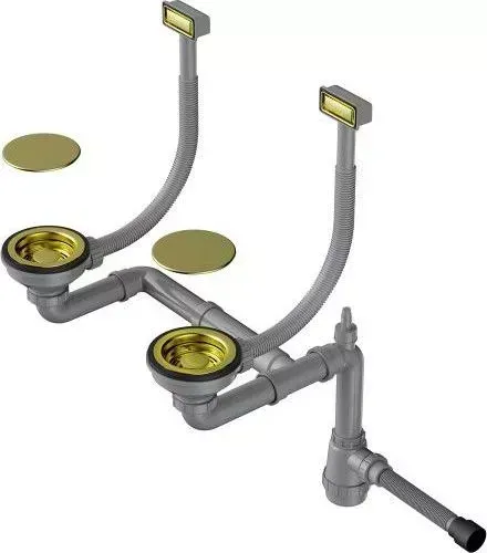 Сифон для кухонной мойки OMOIKIRI WK-2C-LG 4956497