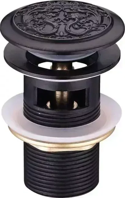 Сифон для раковины LEMARK Jasmine LM6680ORB (донный клапан)