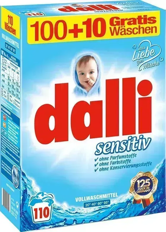 Средство для стирки Dalli Sensitiv 7.15 кг