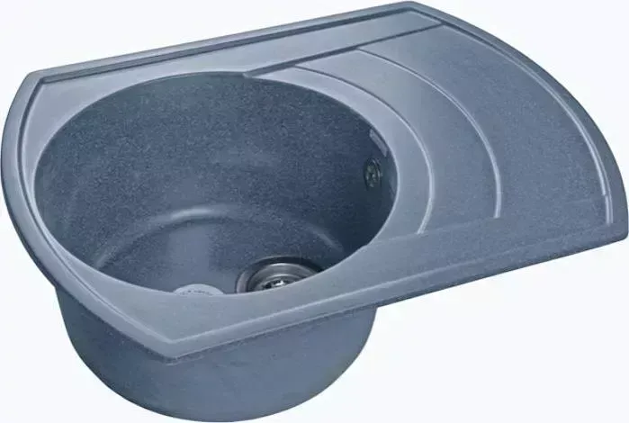 Мойка кухонная GranFest Rondo GF-R650L графит