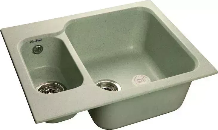 Мойка кухонная GranFest Standart GF-S615K салатовый