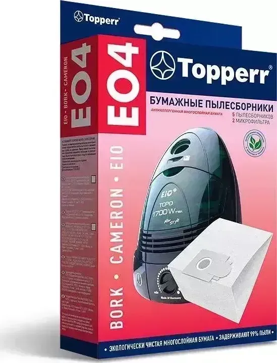 Фильтр для пылесоса TOPPERR EO 4