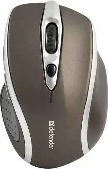 Мышь компьютерная DEFENDER Safari MM-675 коричневый (52678)