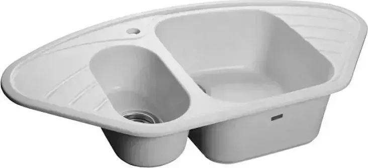 Мойка кухонная GranFest Corner GF-C960E иней