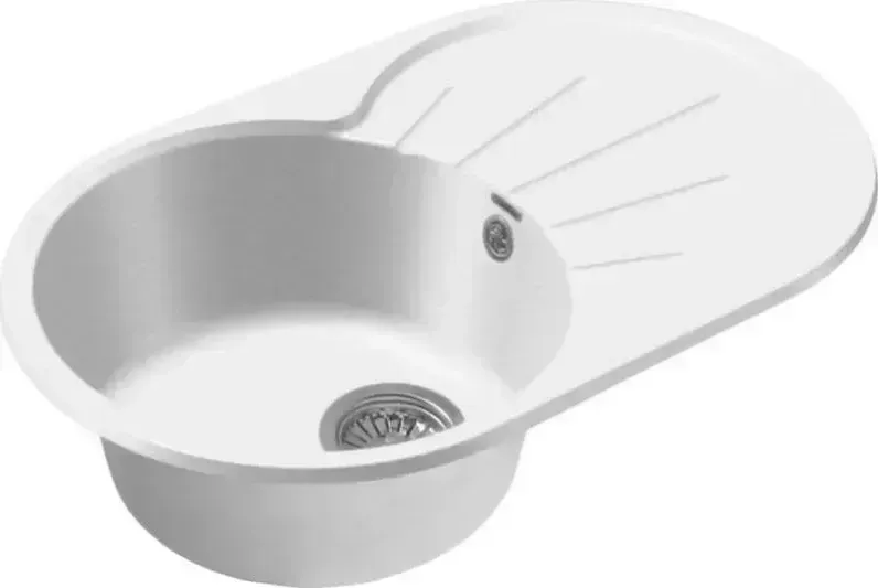 Мойка кухонная GranFest Rondo GF-R750L иней