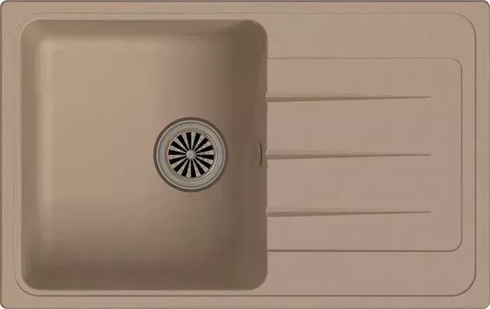 Мойка кухонная Ewigstein Elegant 50F крем