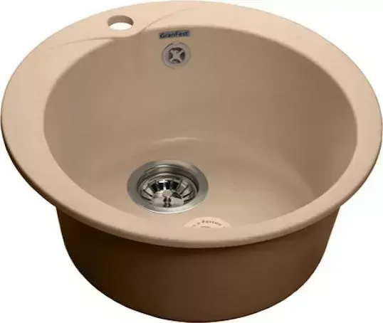 Мойка кухонная GranFest Rondo GF-R480 топаз