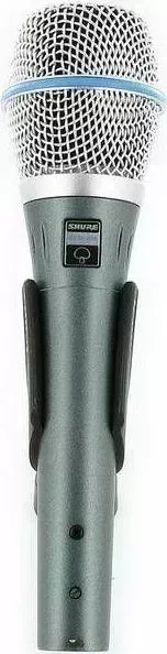 Микрофон Shure Beta 87A серебристый