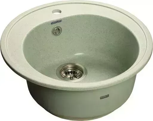 Мойка кухонная GranFest Rondo GF-R510 салатовый