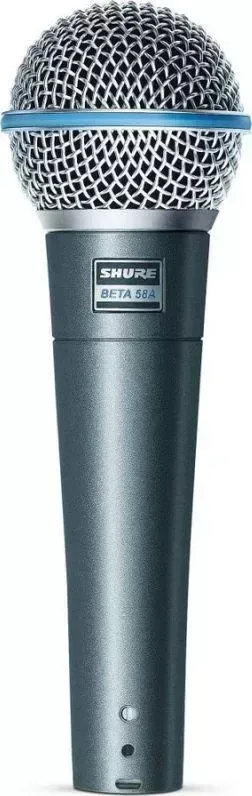 Микрофон Shure Beta 58A серебристый