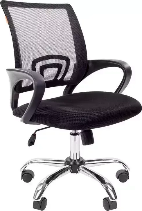 Кресло офисное CHAIRMAN 696 TW черный хром