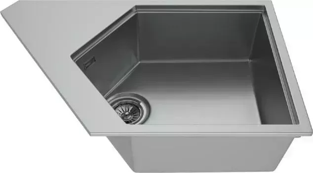 Мойка кухонная RIVER KitKraken Grey