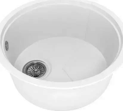 Мойка кухонная  KitKraken Lake White