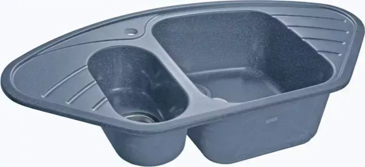 Мойка кухонная GranFest Corner GF-C960E графит