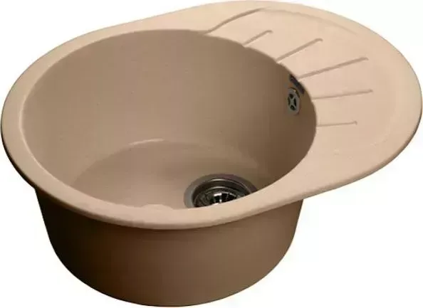 Мойка кухонная GranFest Rondo GF-R580L топаз