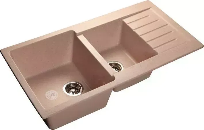 Мойка кухонная GranFest Practic GF-P980KL светло-розовый